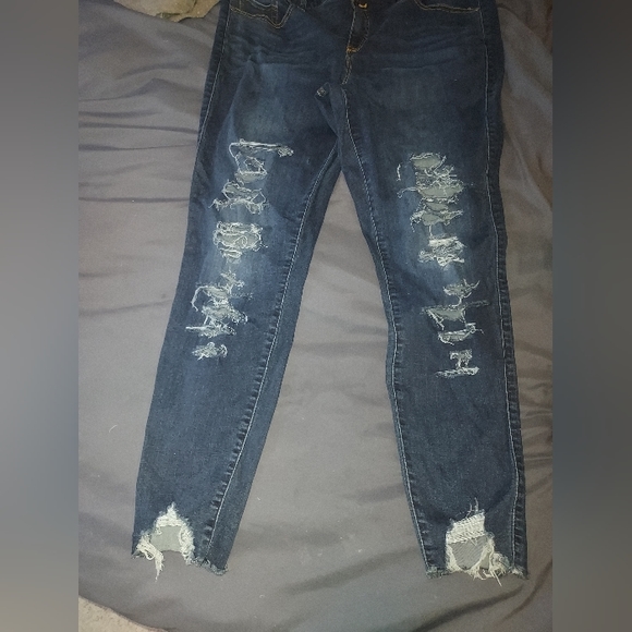 Torrid distressed jeggings - Picture 2 of 6